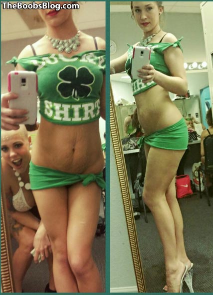 427px x 590px - Happy St. Patrick's day with hot girls â€“ The Boobs Blog